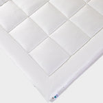 Premium Wool Mattress Topper Deep Fitting Comfort | King | White
