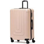 Large 30" Hard Shell Check In Suitcase 8 Spinner Wheels Hold Luggage | Large | Champagne