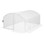 Walk-in Polytunnel Greenhouse W/ Pe Cover 4x3x2m