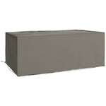 Uv Rain Protective Cover For Garden Patio Wicker Rattan | Large | Grey