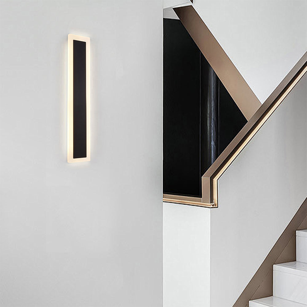 Outdoor Wall Led Light Ip65 Waterproof Long Wall Sconce For Exterior Lighting | Medium | Black & White