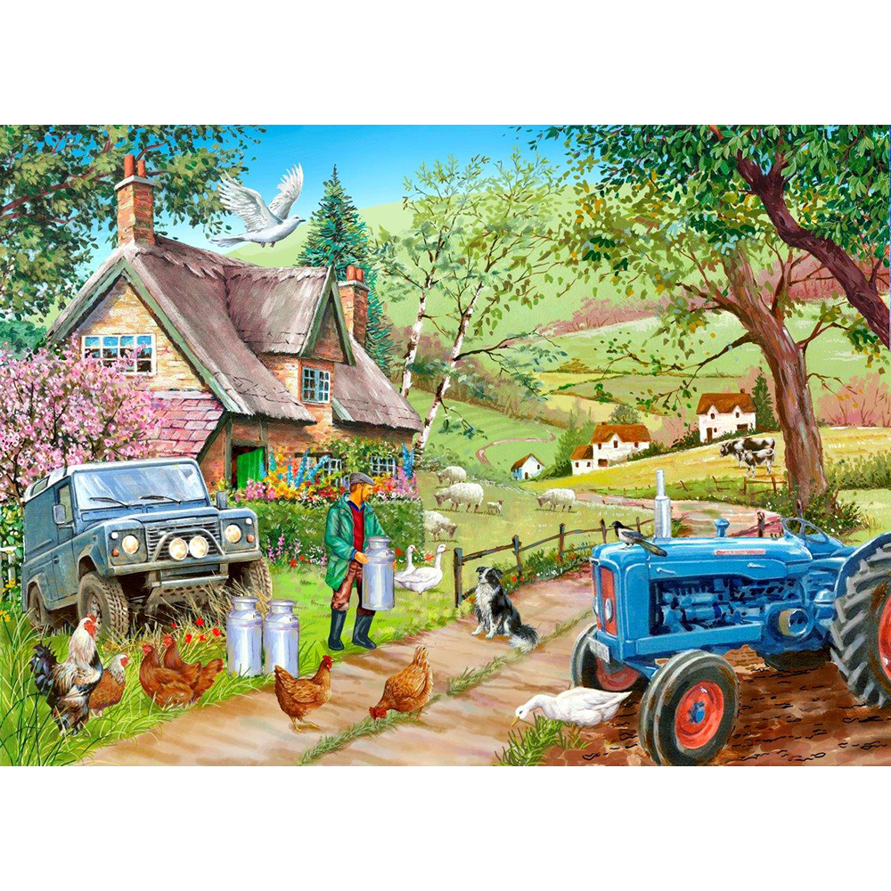 Farm Fresh - 500 Piece Jigsaw Puzzle For Adults