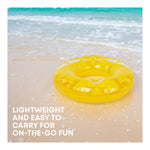 Inflatable Pineapple Swim Ring 90cm | One Size | Pineapple
