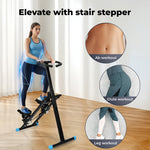 Centra Upgraded Vertical Stair Climber Foldable Stepper Exercise Machine