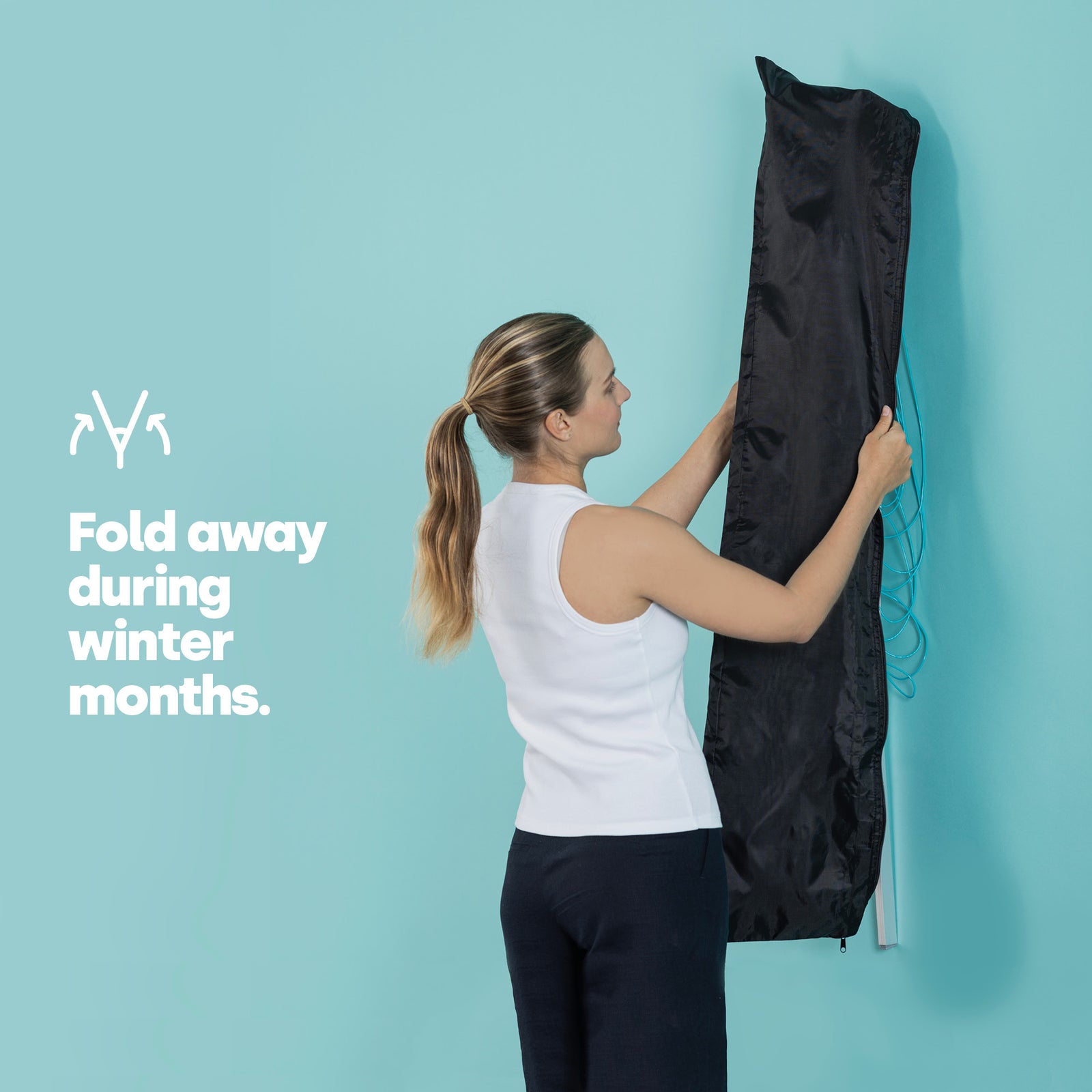 5-arm Wall Mounted Airer