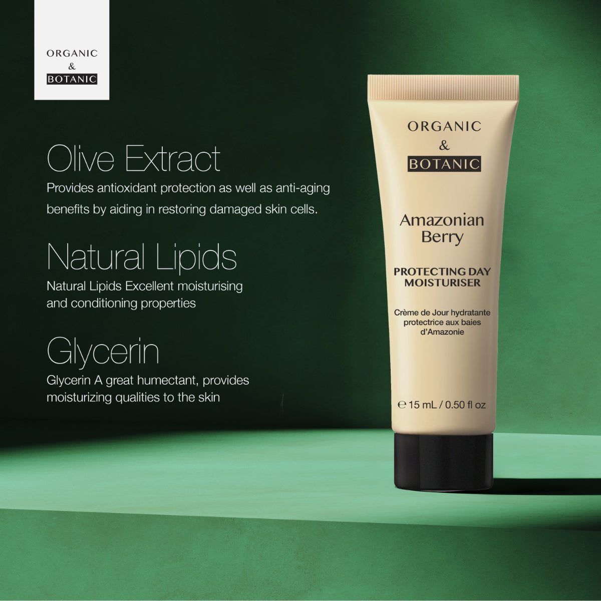 Amazonian Berry Anti-ageing Day Moisturiser 15ml Duo Kit