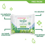 Biodegradable Micellar Wipes With Glycerin & Pro-vitamin B5 | Set of 6