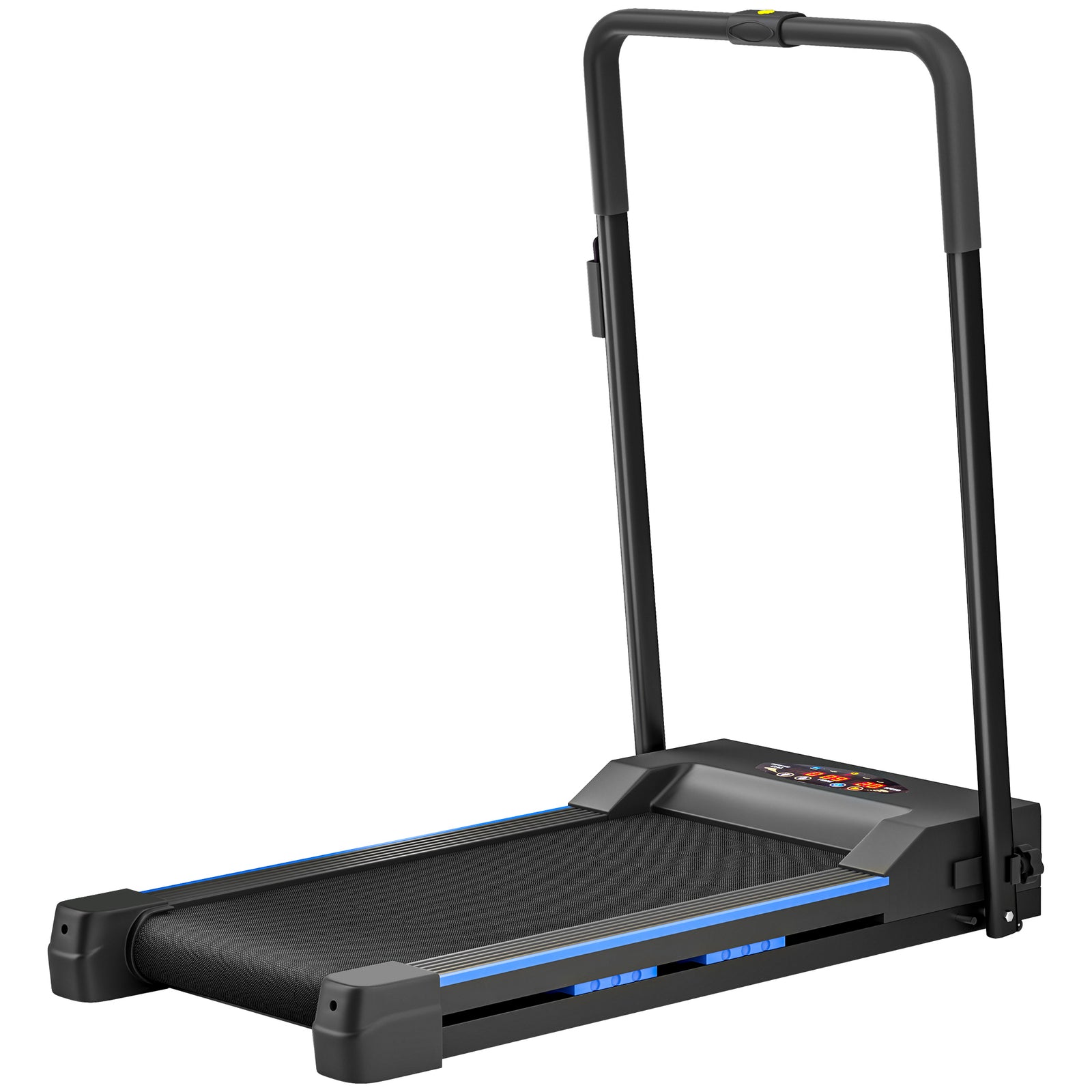1-6 Km/h Folding Walking Treadmill W/ Remote Control | Blue