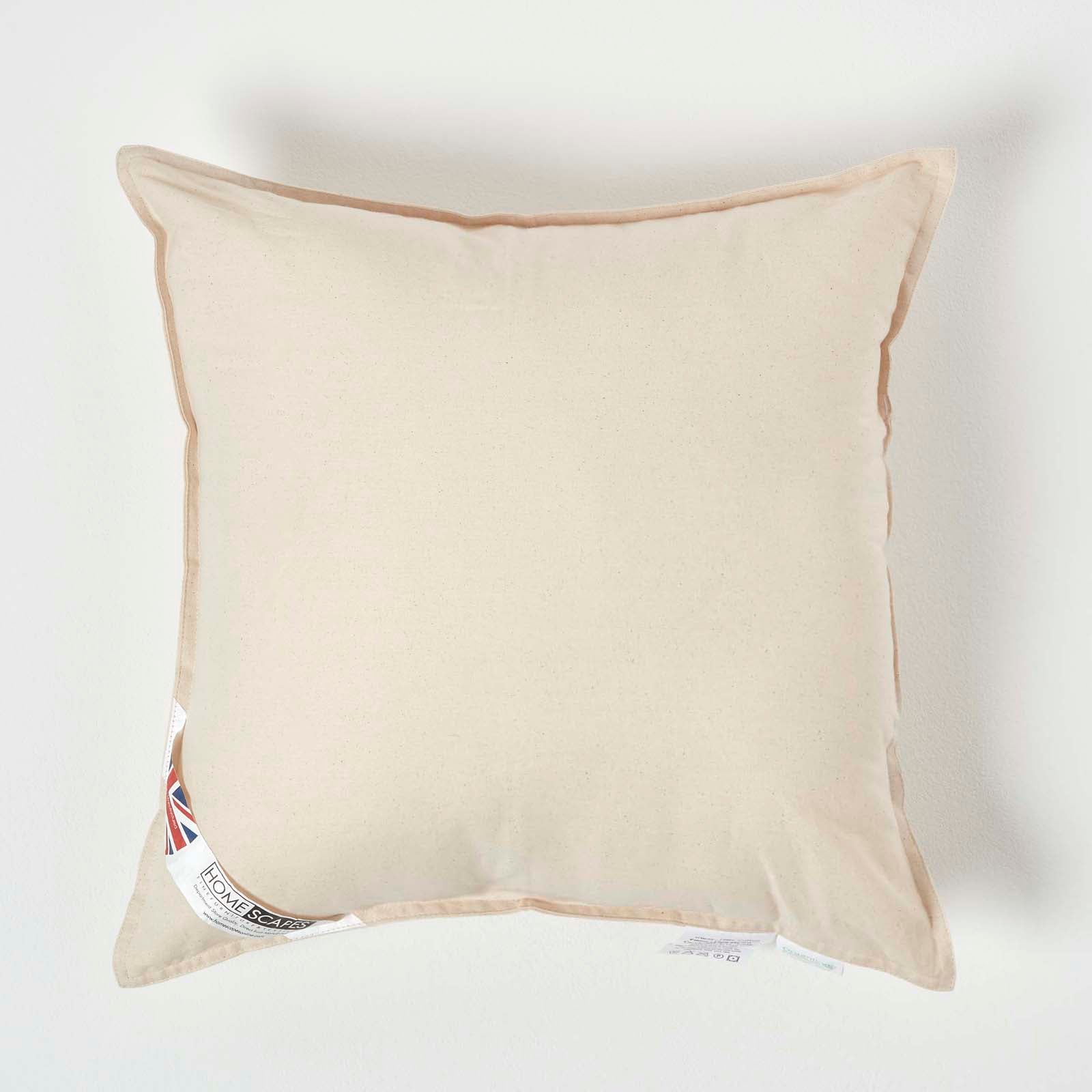 Organic Cotton Cushion Pad | 40cm x 40cm | Beige