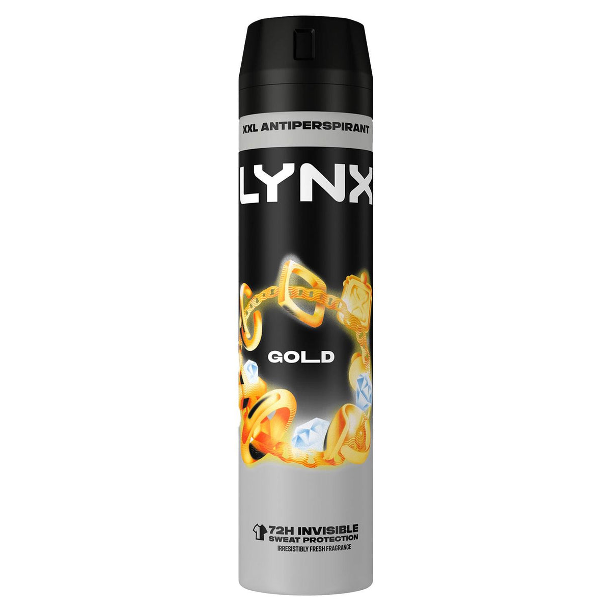 Xxl Anti-perspirant Deodorant Body Spray Gold 72h Protection 250ml | Set of 1