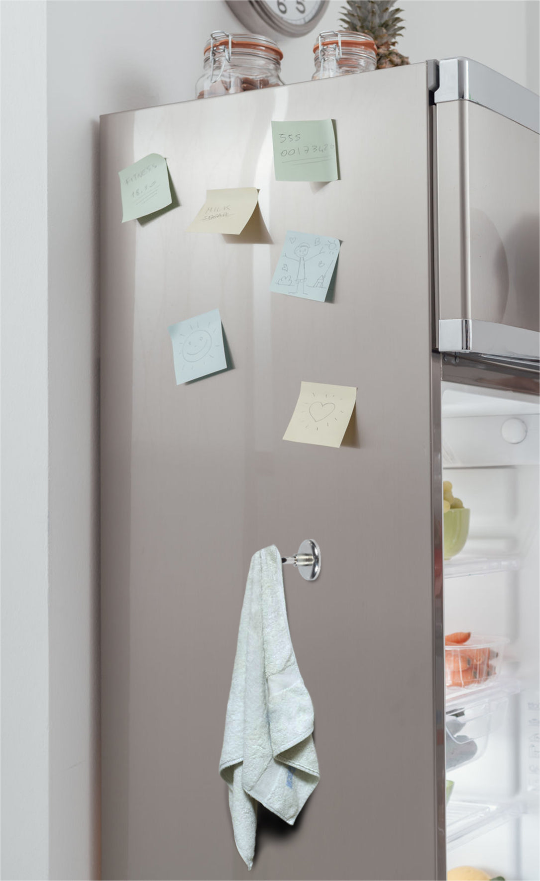 St Helens Strong Magnetic Hooks (pack Of 5) 47x36mm