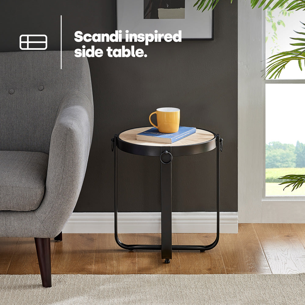 Kori Manchurian Ash Side Table