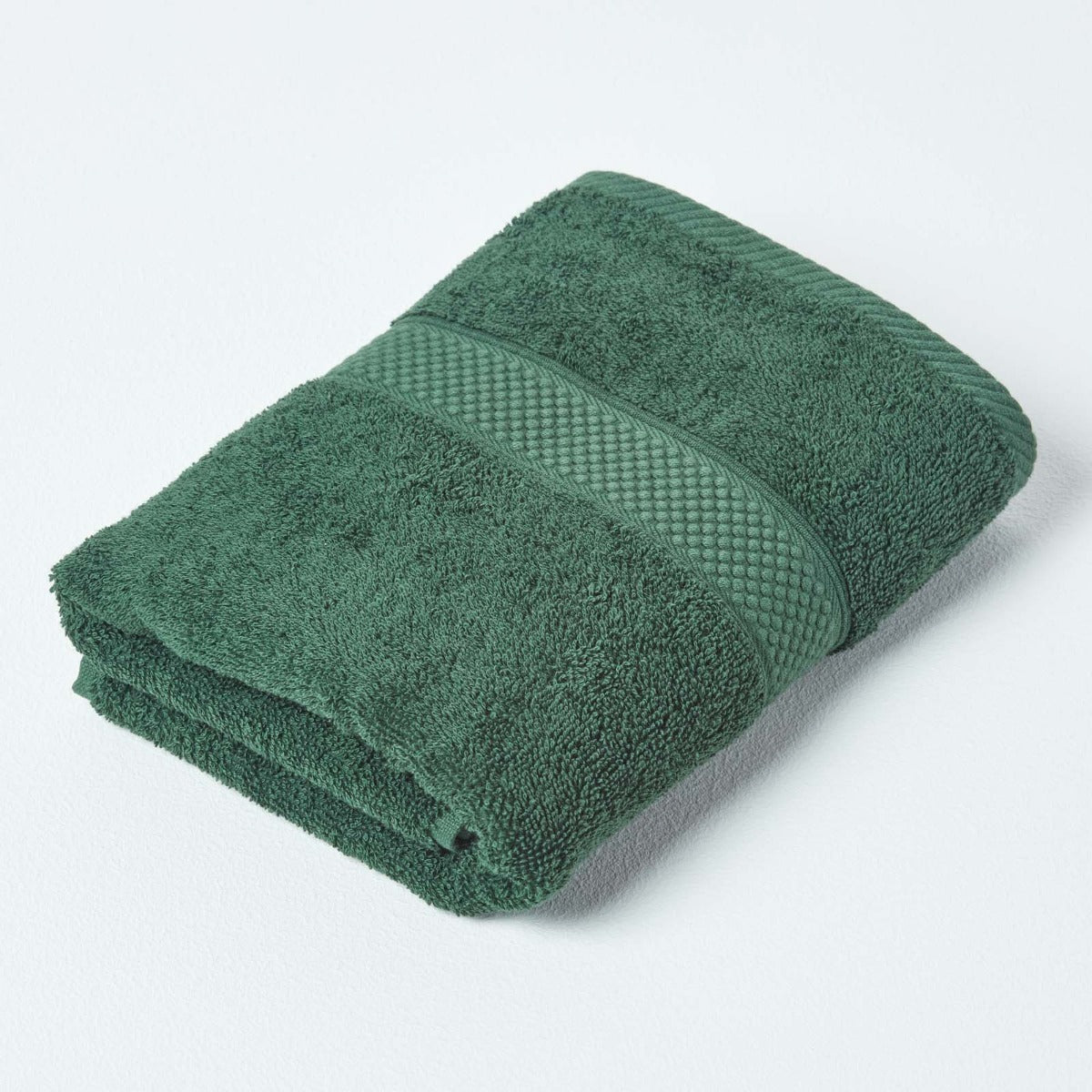 Turkish Cotton 500gsm Towel | Hand Towel | Dark Green