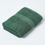 Turkish Cotton 500gsm Towel | Hand Towel | Dark Green