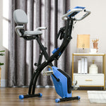 2in1 Exercise Bike With Arm Resistance And Pulse Sensor, Lcd