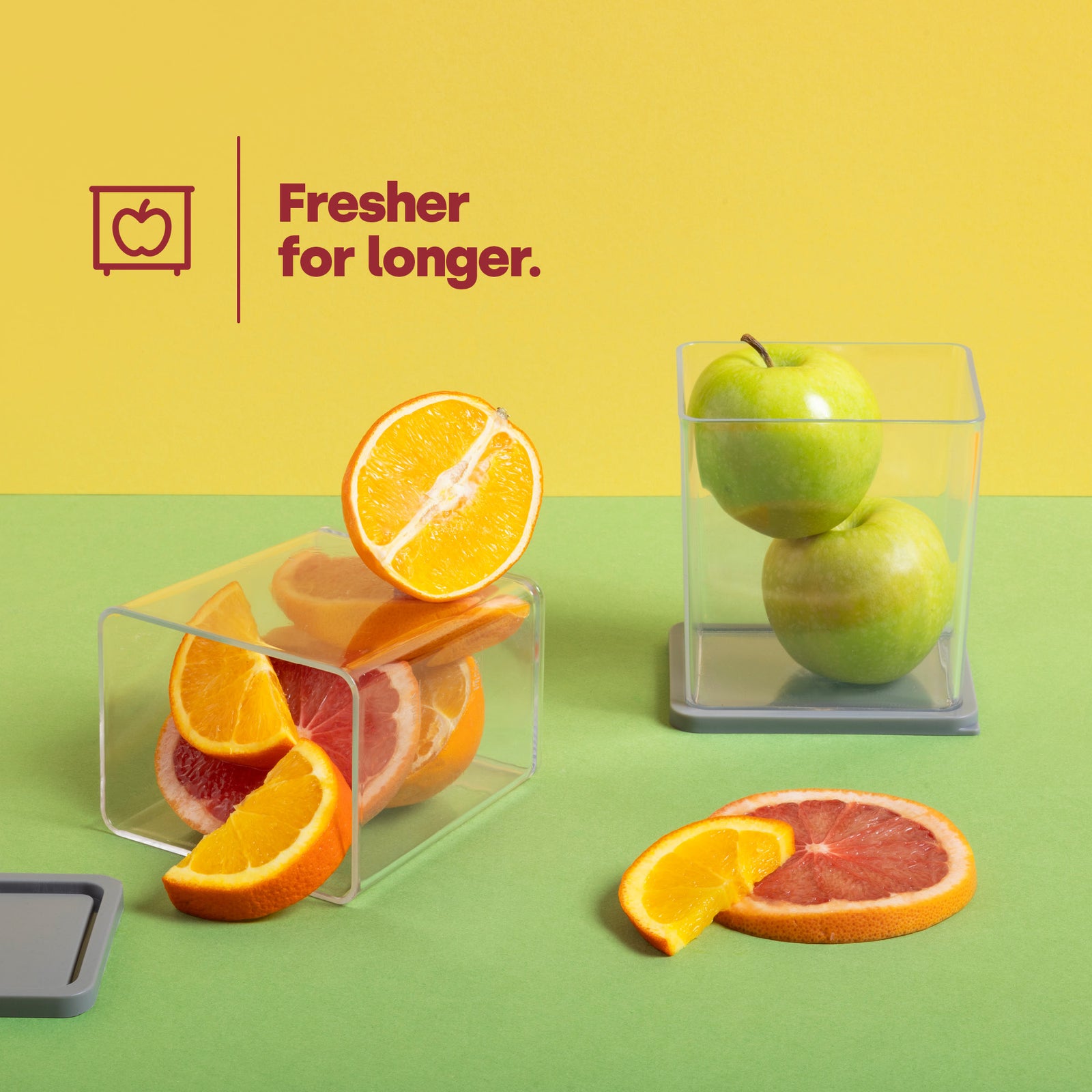 Airtight Pantry Medium Containers - Set Of 2