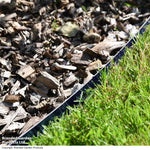 Heavy Duty Metal Border Edging Black