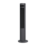 Elevate Smart Tower Fan With 12 Speeds And Remote Control | Grey