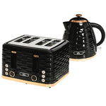 Kettle And Toaster Set 1.7l Boil Kettle And 4 Slice Toaster | One Size