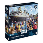 The House of Puzzles Titanic Embarking 1000 Piece Jigsaw Puzzle