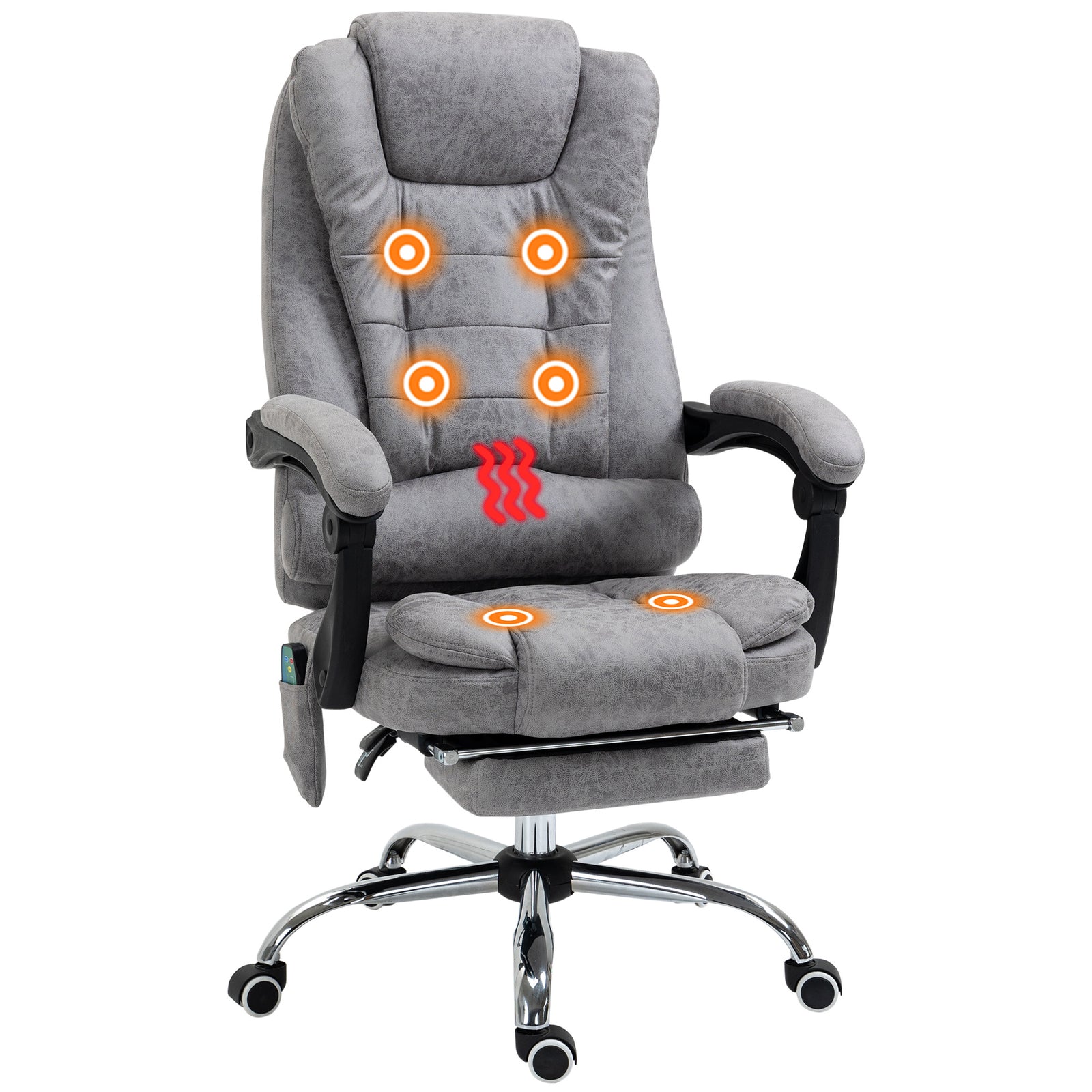 Heated Massage Office Chair 6 Vibration