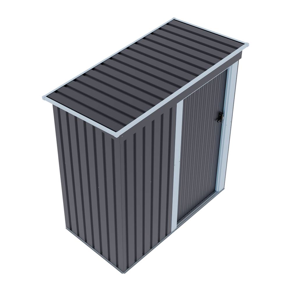 3 X 5ft Outdoor Metal Storage Shed With Lockable Door