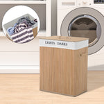 100l Laundry Hamper Large 100l Double Washing Clothes Basket | One Size | Natura