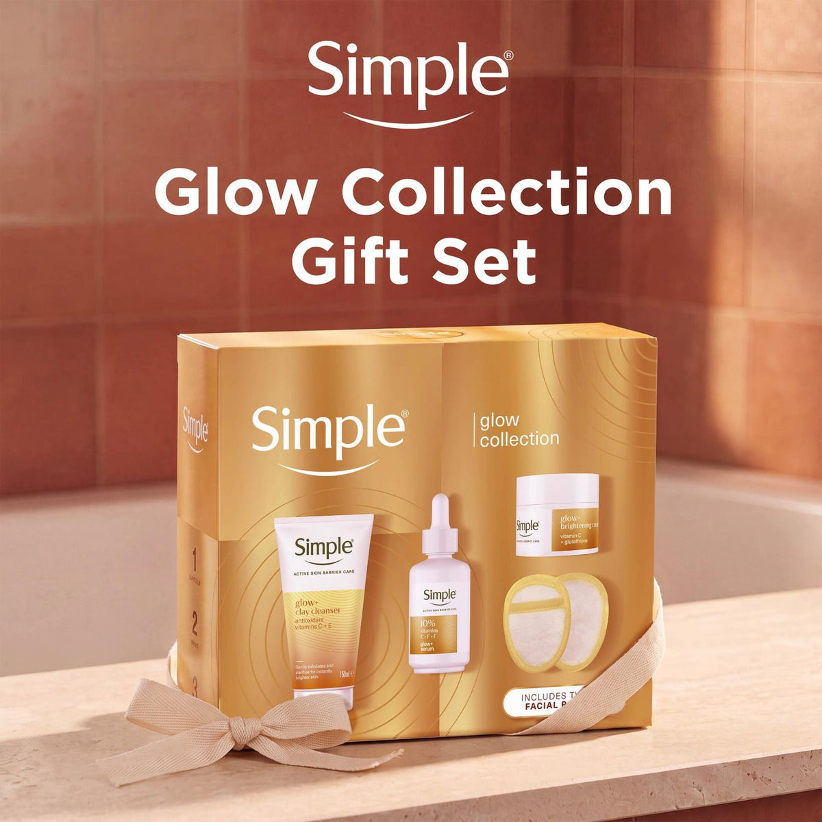 Multi Branded Glow Collection Gift Set With Cleanser And Serum | Set of 3