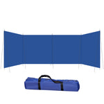 Camping Windbreak Foldable Wind Blocker | Blue