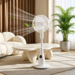 2L Misting Cooling Fan with Remote Control, Portable Pedestal Fan