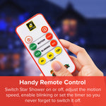 Star Shower LED Christmas Slideshow Projector With Remote Control