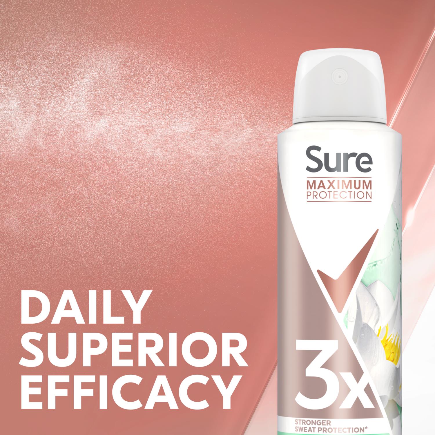 Women Maximum Protection Antiperspirant Spray Freesia&water Lily, 3pk, 150ml | 3