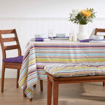 Plain Cotton Fabric 4 Napkins Set | 45cm x 45cm | Purple