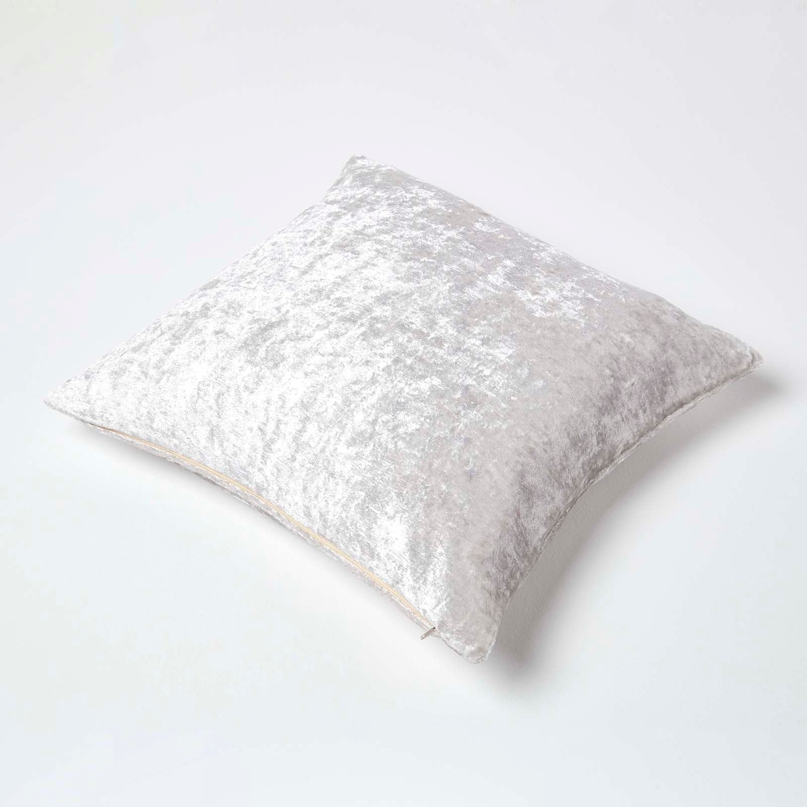 Luxury Crushed Velvet Cushion Cover | 60cm x 60cm | Champagne