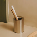 Bathroom Bin Matt Stainless Steel Architect Sp (5l)