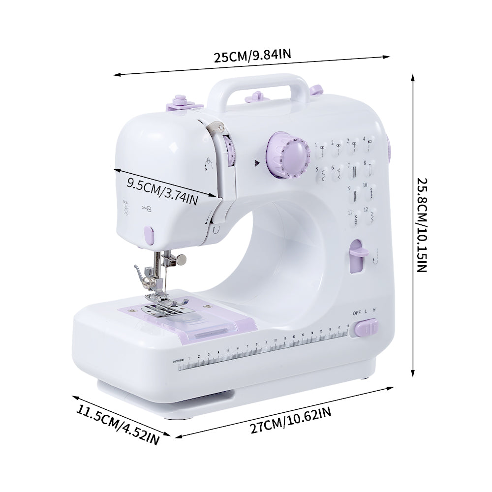 Portable Mini Sewing Machine With 12 Stitches