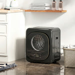 Compact Dryer Machine With 5 Modes, 4kg Small Tumble Dryer | Black