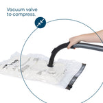 8 Pack Vacuum Bags - Black