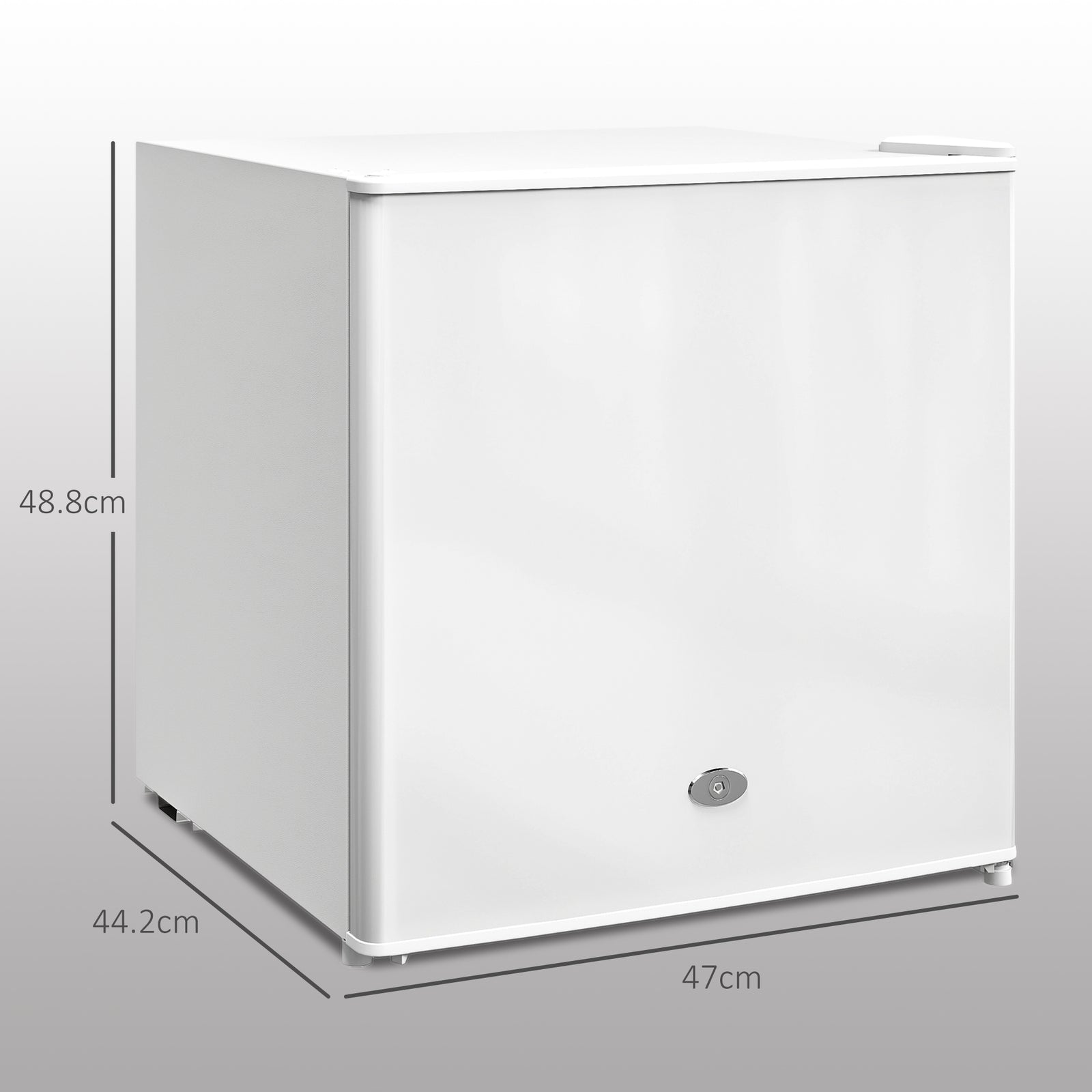 Tabletop Freezer, Removable Shelf | White