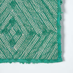 Ikat Pattern Bath Mat | 50 x 80cm | Green