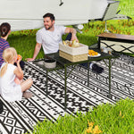 4.5ft Folding Grill Table, Black