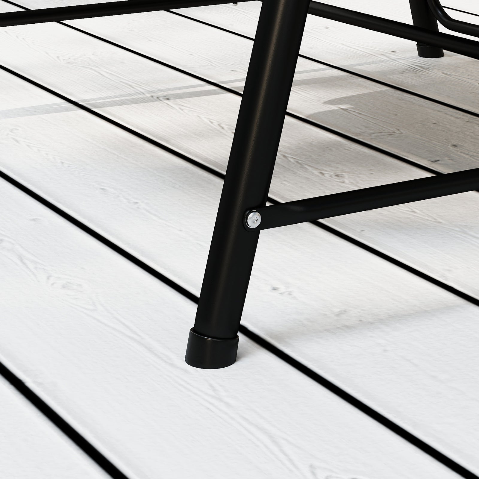 Rattan Swing Chair With Stand And Seat Cushion | Dark Gray