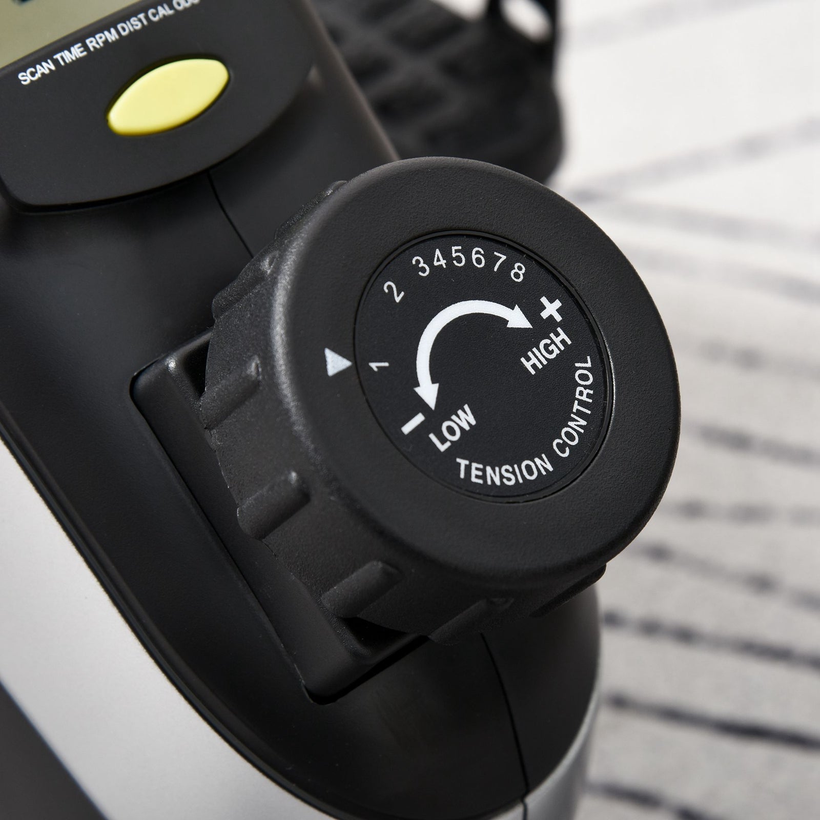 Mini Exercise Bike 8 Levels Magnetic Resistance | Black