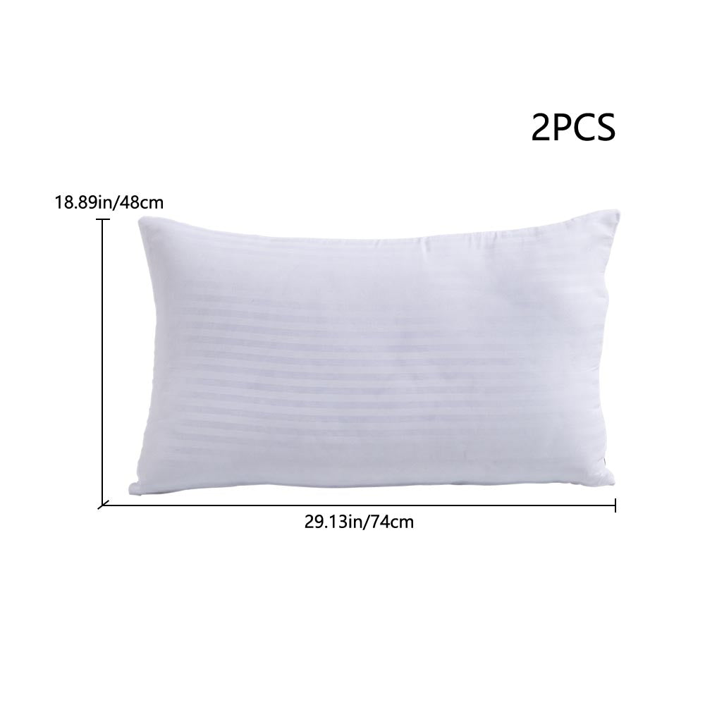Living and Home Polyester Bed Pillow Insert 2-pack