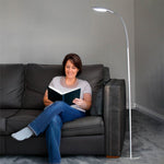 High Vision Floor Light, Silver, 25,000 Hr Led Panel | Silver