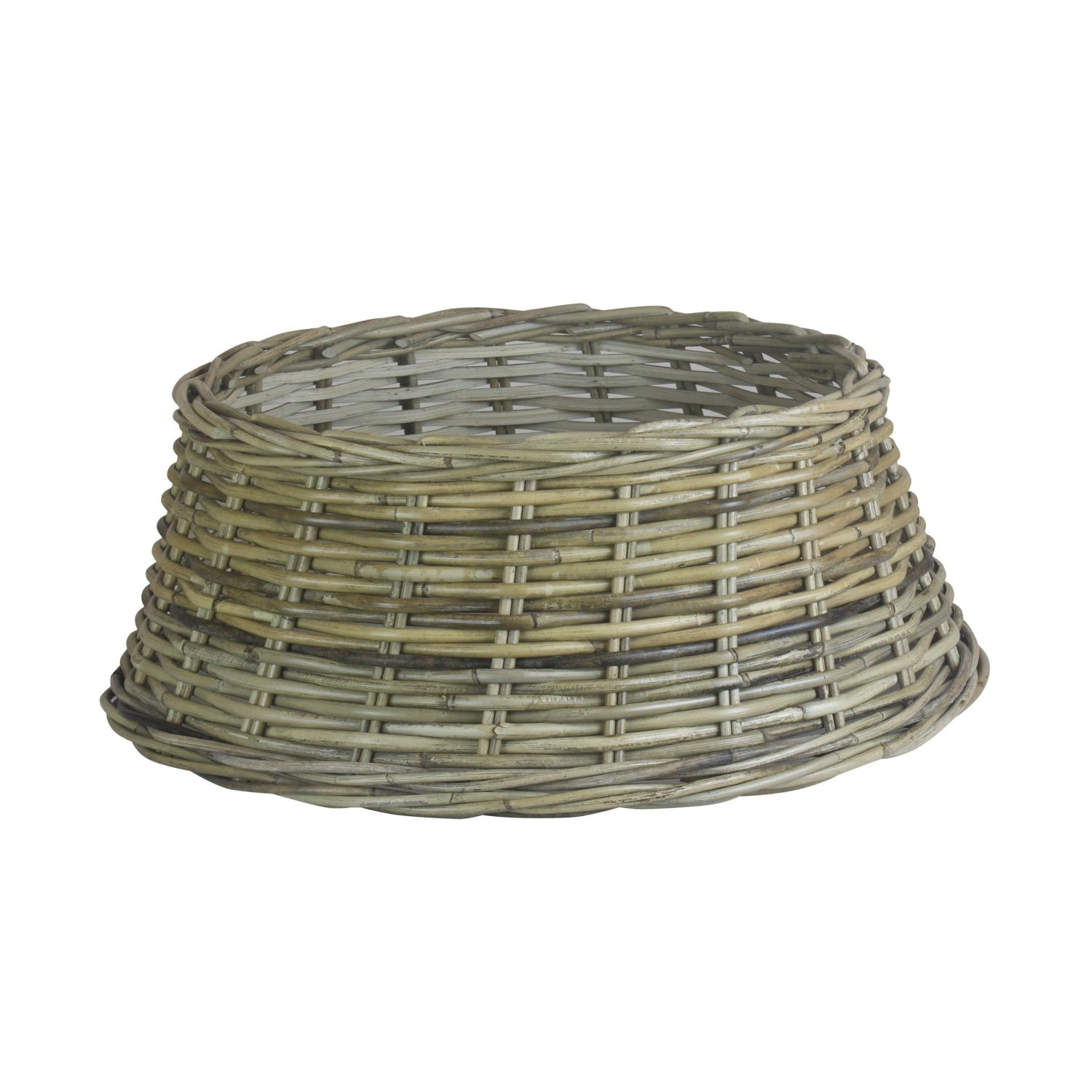 Rattan Christmas Tree Skirt | Small | Brown