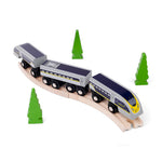 Wooden Replica of the Eurostar Train