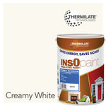 Insopaint Kitchen & Bathroom Paint - Best Anti-mould Protection, Insulating Walls & Ceilings | 5l | Creamy White