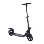 Folding Kick Scooter Teens Adult Ride On 2 Big Wheels | Black