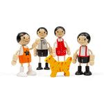 Tidlo East Asian Family Dolls
